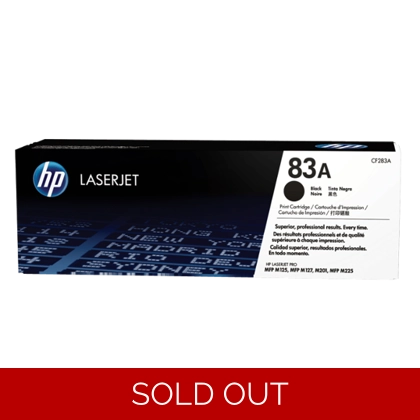 HP ORIGINAL TONER CF283A BLACK